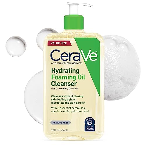 CeraVe Hydrating Foaming Oil Cleanser, Moisturizing Oil Cleanser