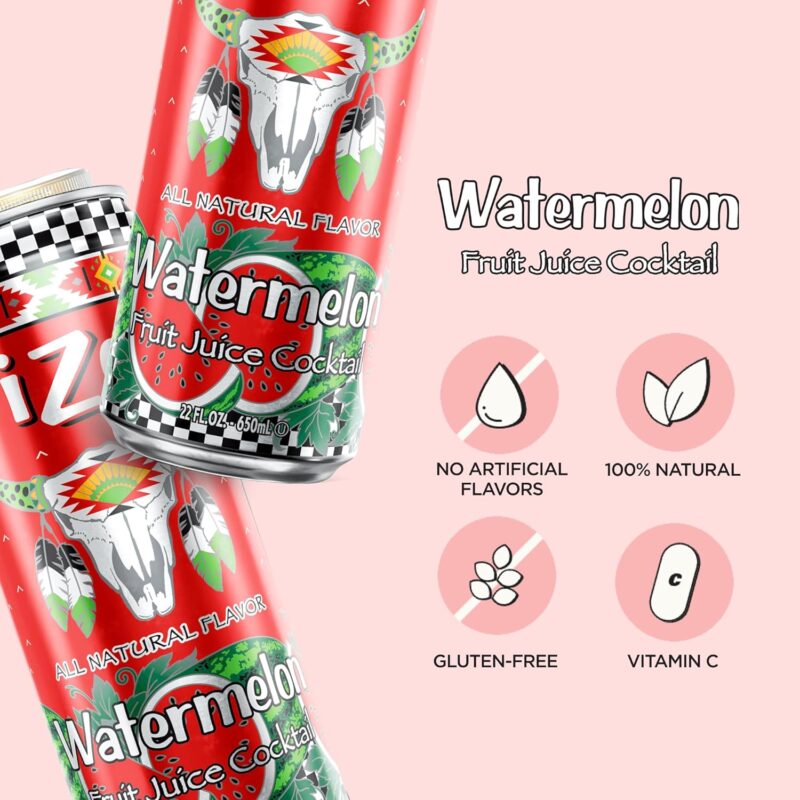 AriZona Watermelon, Fruit Juice Cocktail