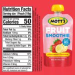 Mott’s Fruit Smoothies Strawberry Banana - Image 2