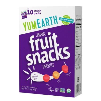 YumEarth Organic Fruit Snacks Box